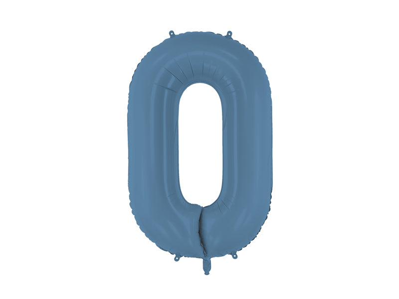 Sifferballong, 0, Matt Navy Blue, 86cm