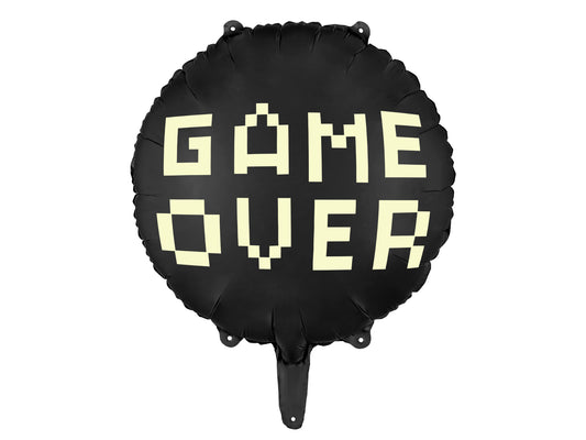 Folieballong, Game Over, 35cm