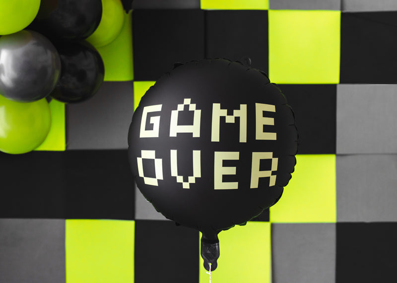 Folieballong, Game Over, 35cm