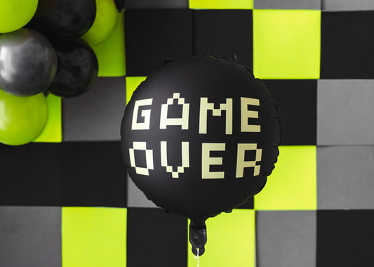 Folieballong, Game Over, 35cm