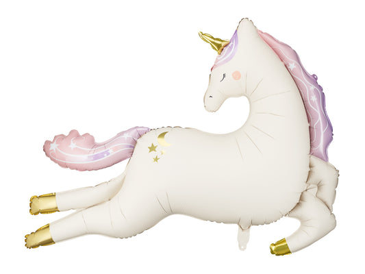 Folieballong, Unicorn, 113cm