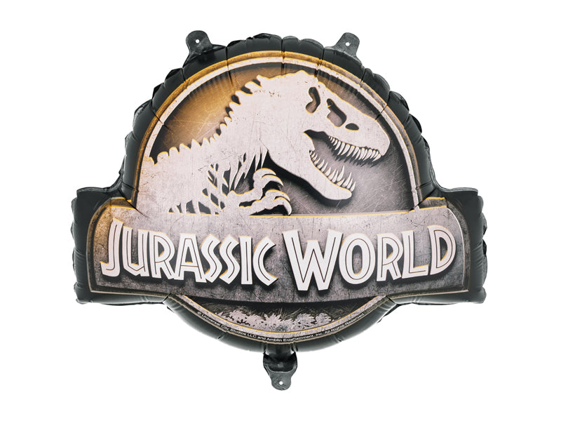 Folieballong, Jurassic World Logga, 45cm