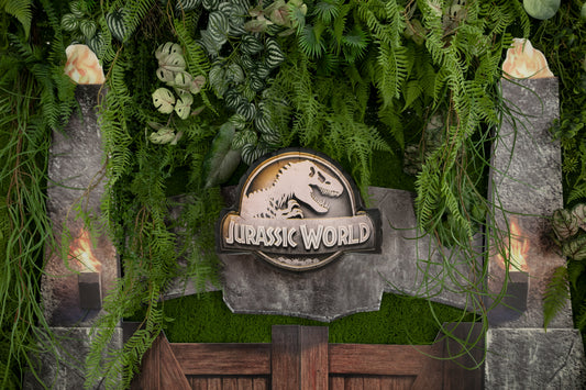 Folieballong, Jurassic World Logga, 45cm