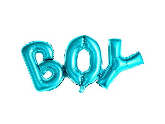 Folieballong Boy, Blå