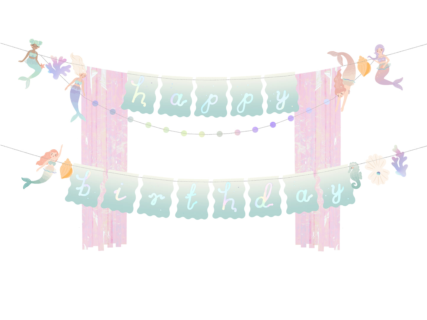 Banner, Mermaid, 130cm