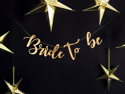 Banner, Bride to be, 80cm