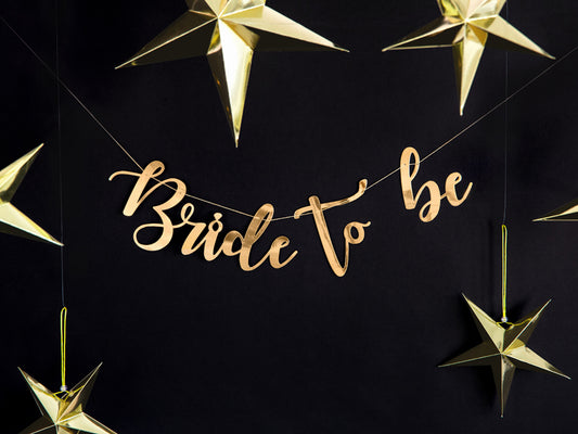 Banner, Bride to be, 80cm