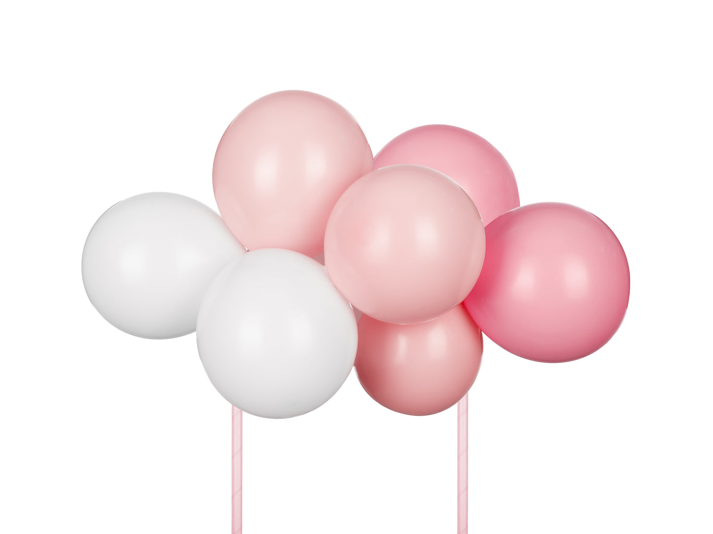 Cake Topper, Ballonger Rosa