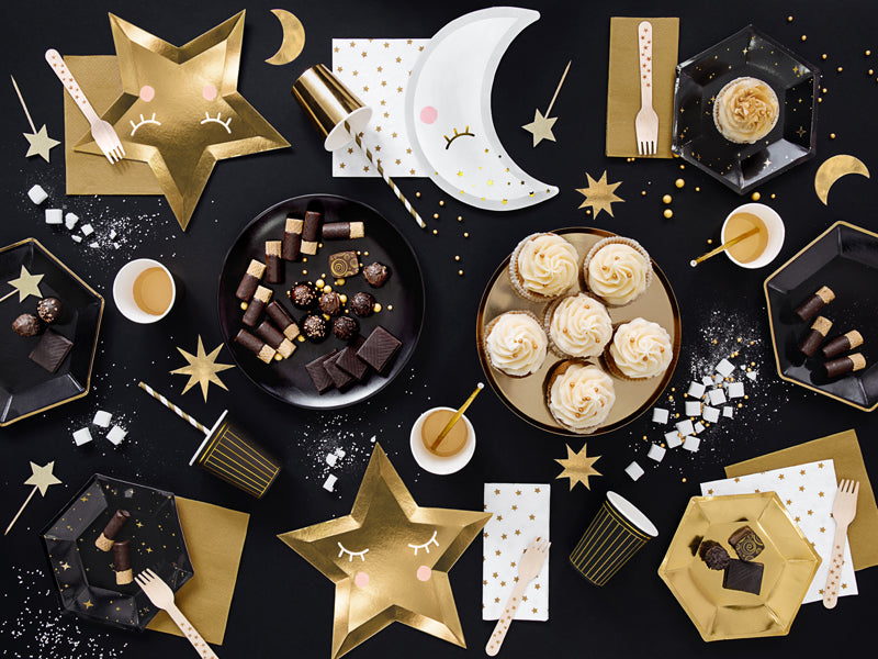 Cake Toppers, Stjärna, 6-pack