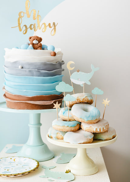 Cake Toppers, Val, 7-pack