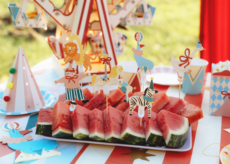 Cake Toppers, Cirkus, 6-pack