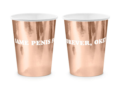 Pappersmugg, Same penis forever, 6-pack