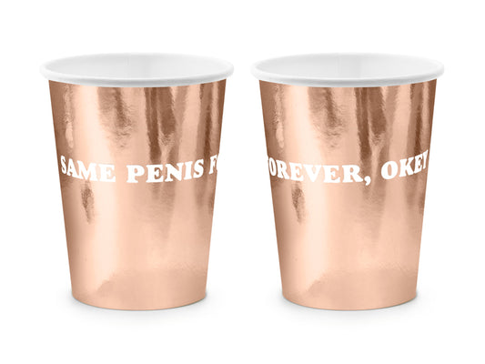 Pappersmugg, Same penis forever, 6-pack