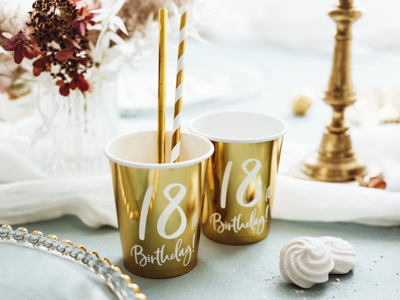 Pappersmugg, 18 år, 6-pack