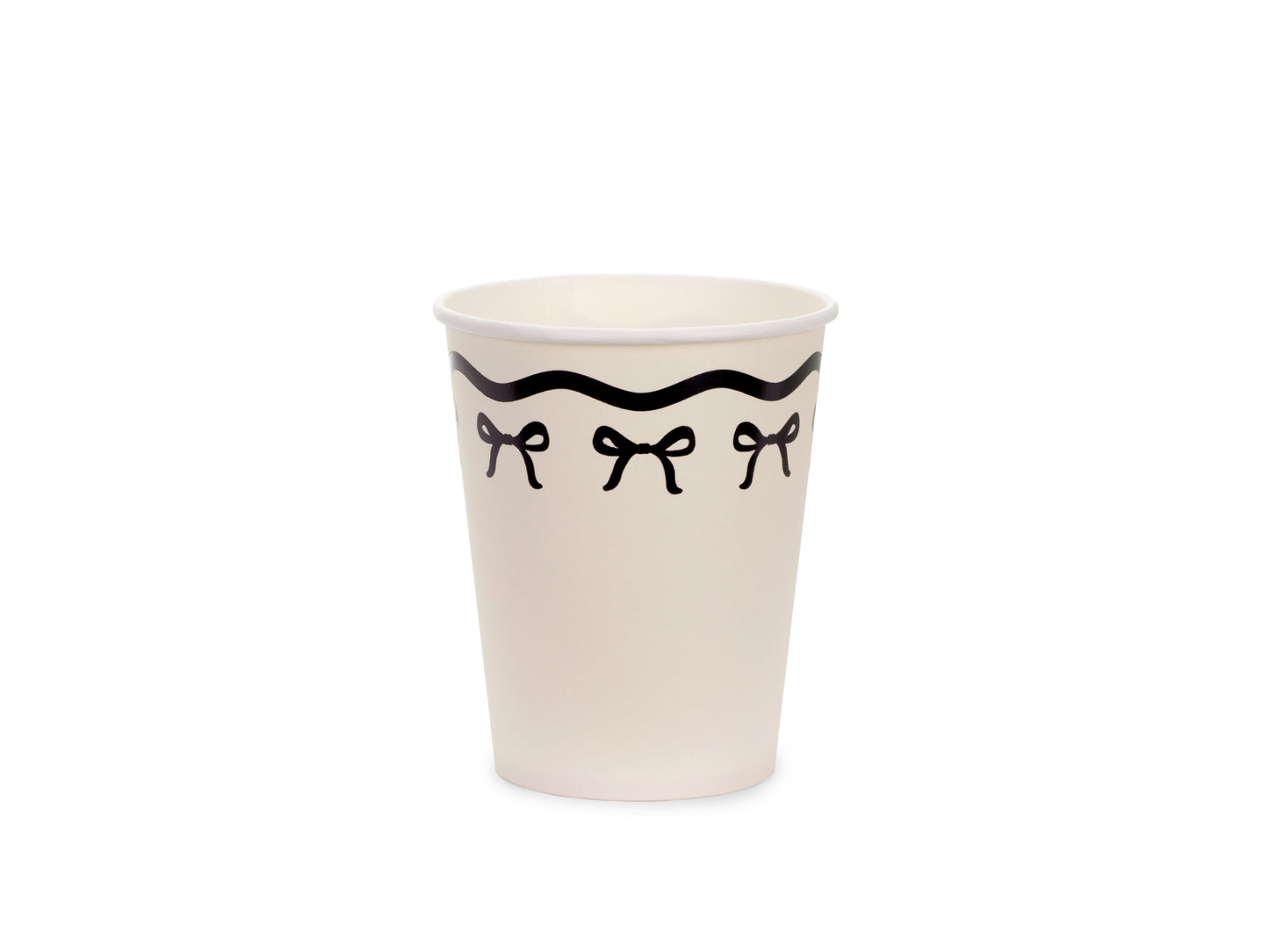 Pappersmugg, Rosett, 6-pack