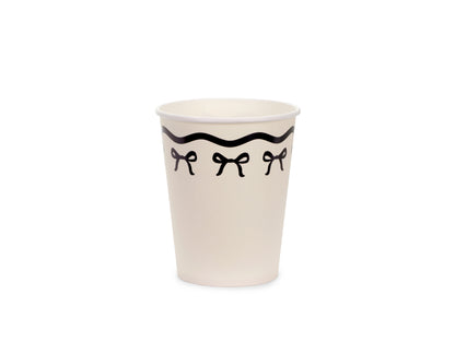 Pappersmugg, Rosett, 6-pack
