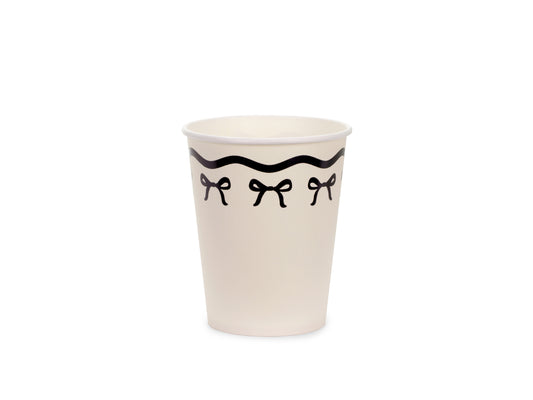 Pappersmugg, Rosett, 6-pack