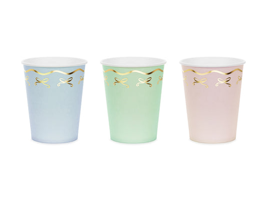 Pappersmugg, Unicorn, 6-pack