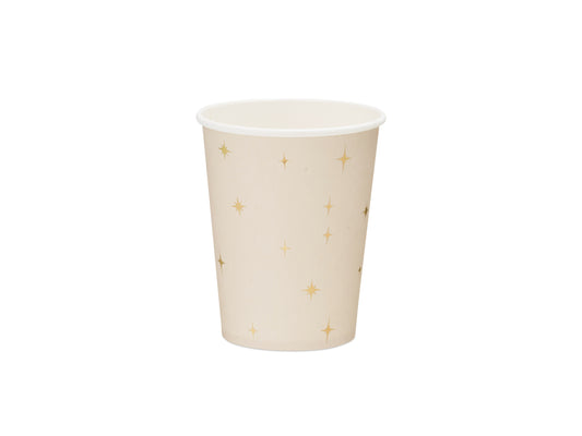 Pappersmugg, Stjärna, 6-pack