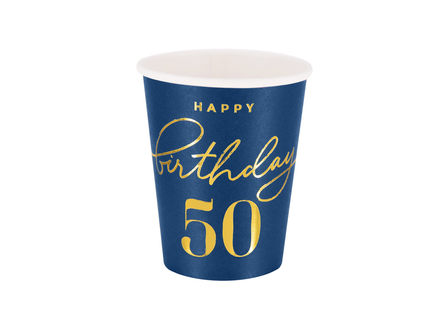 Pappersmugg, 50, 6-pack