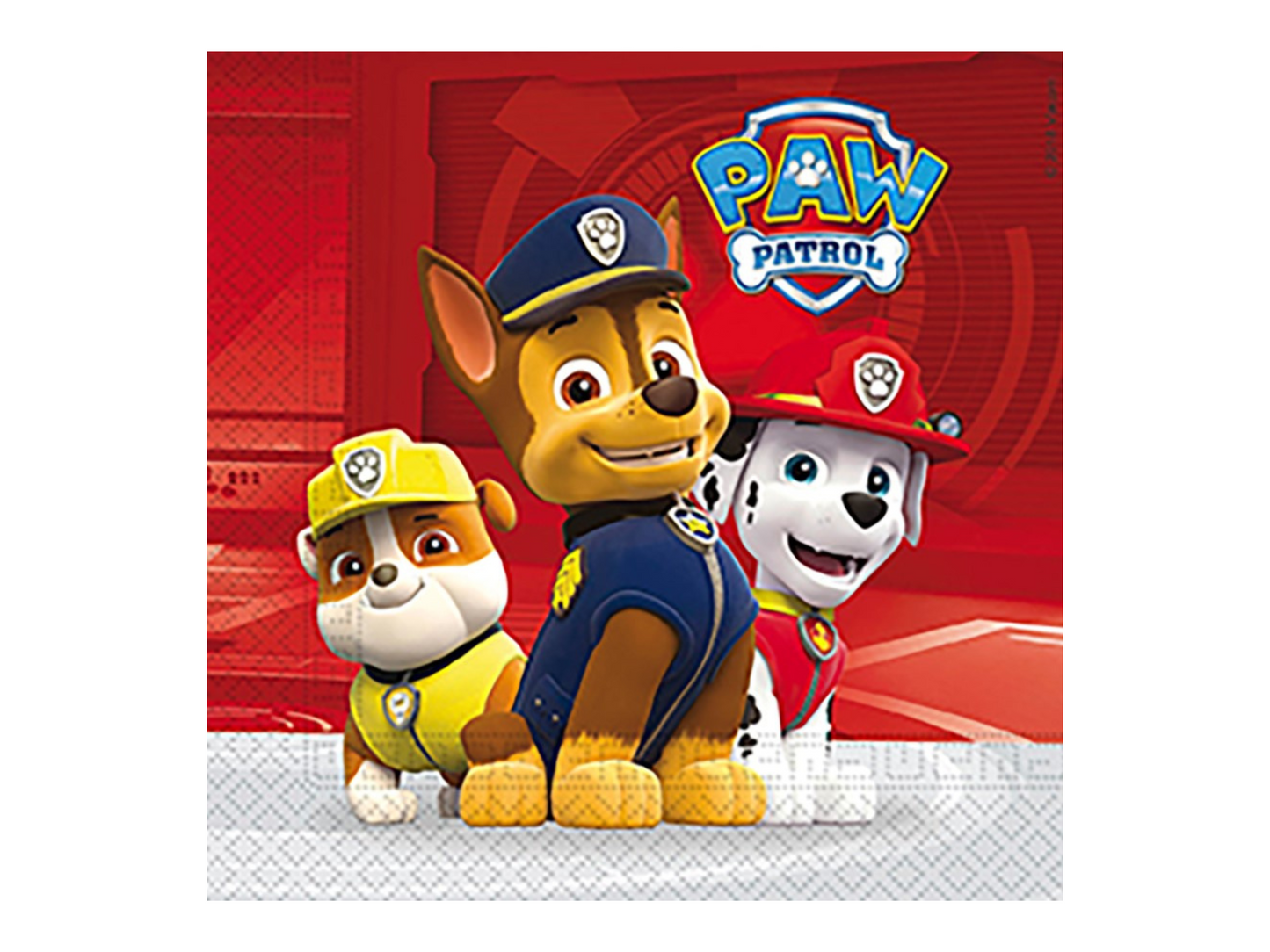 Servetter, Paw Patrol, 20-pack