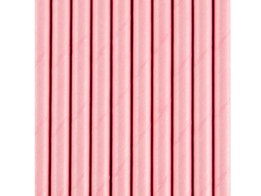 Sugrör, Rosa, 10-pack
