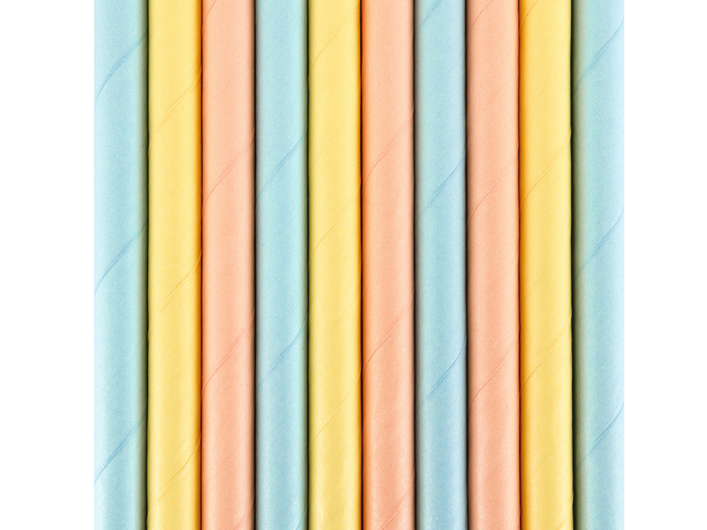 Sugrör, Färgade, 10-pack