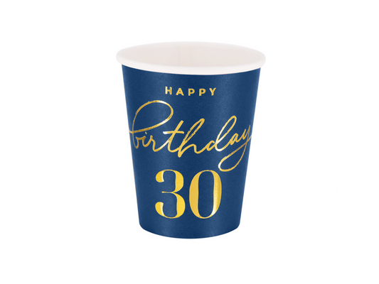 Pappersmugg, 30, 6-pack