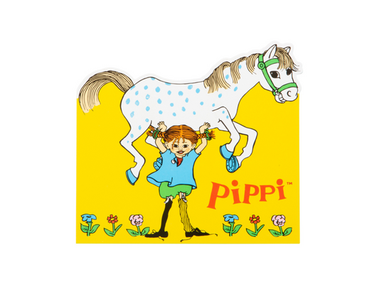 Inbjudningskort, Pippi Långstrump, 8-pack