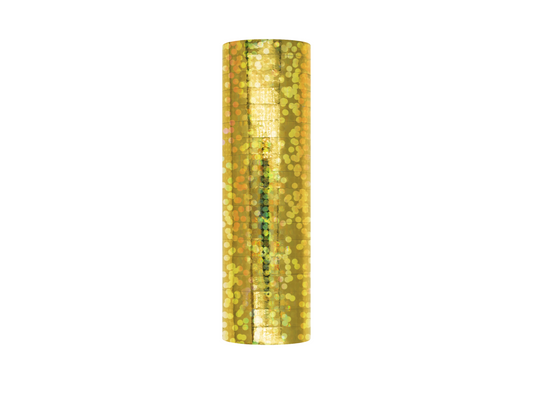 Serpentin, Guld Glittrig, 3,8m