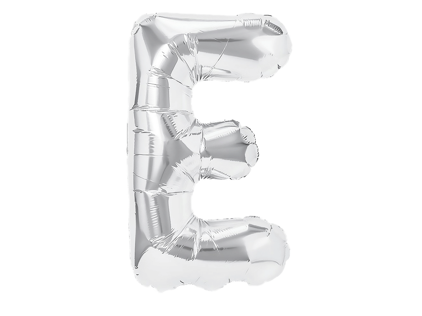 Bokstavsballong, Silver, 40cm