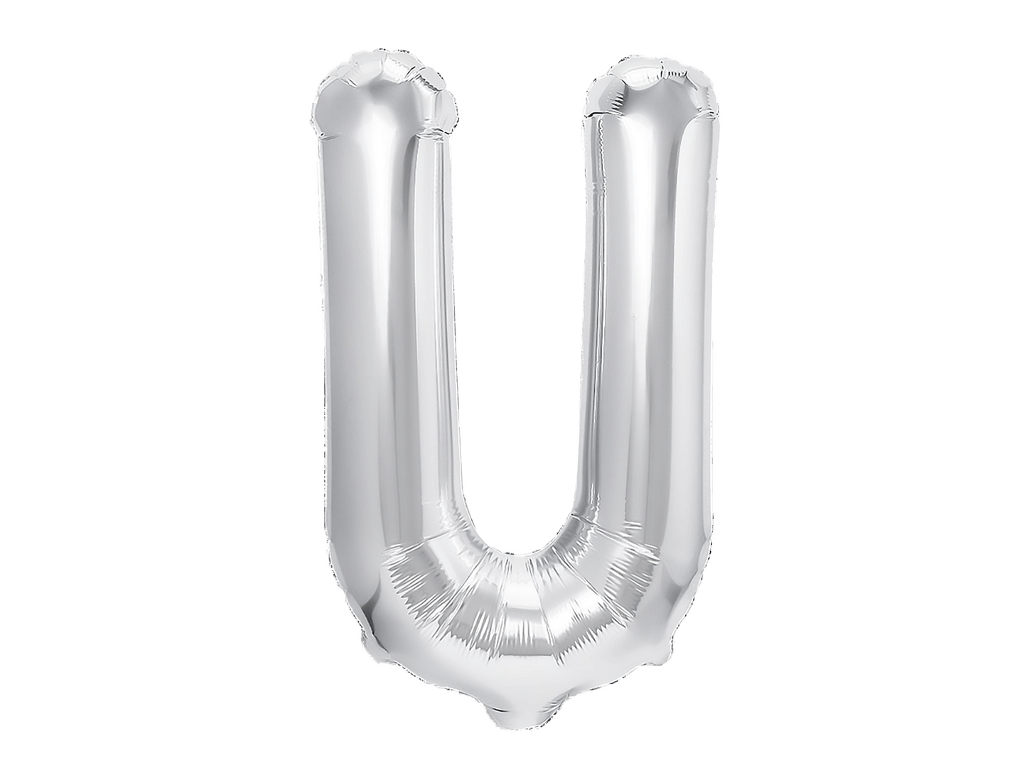 Bokstavsballong, Silver, 40cm