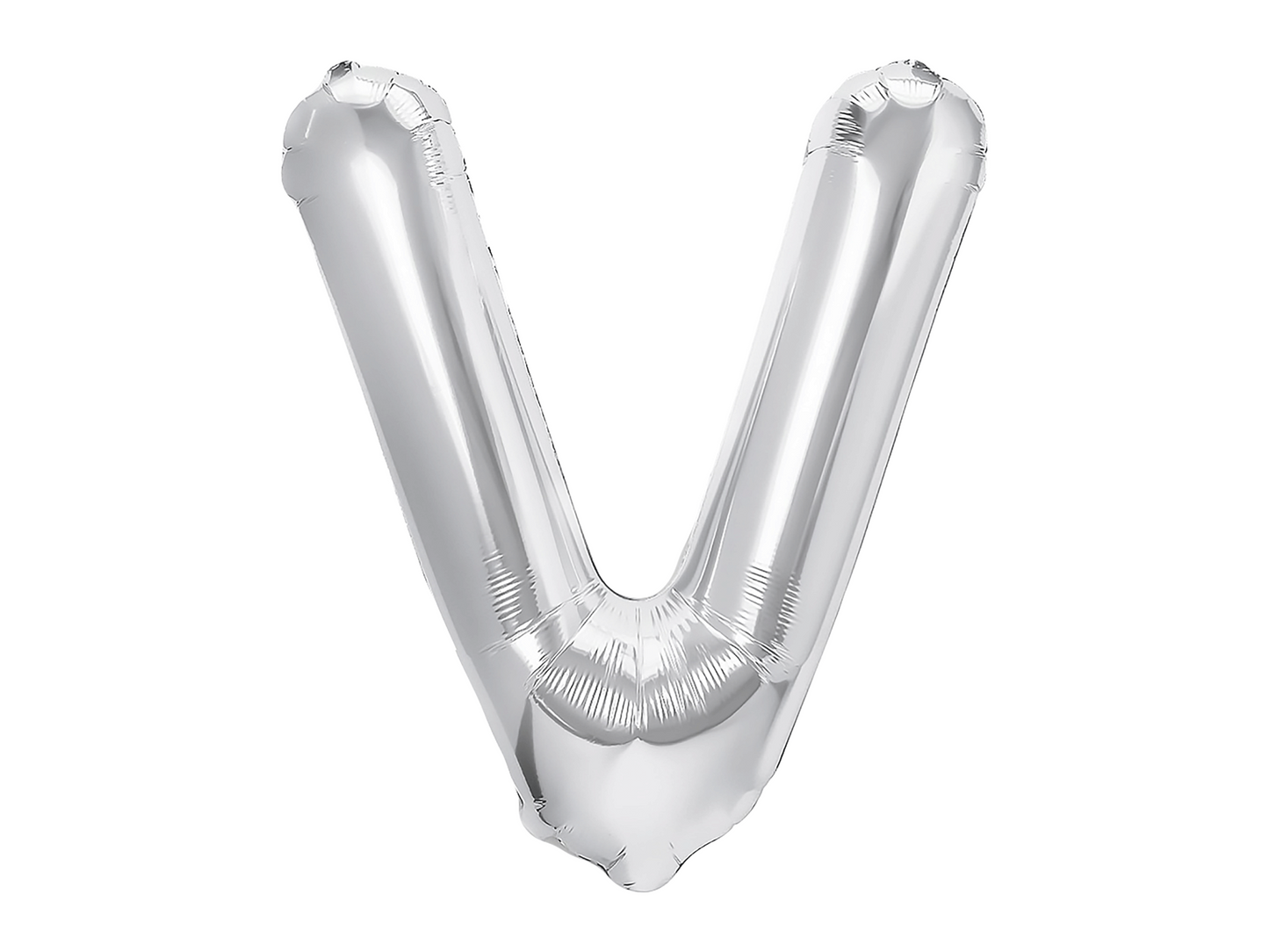 Bokstavsballong, Silver, 40cm
