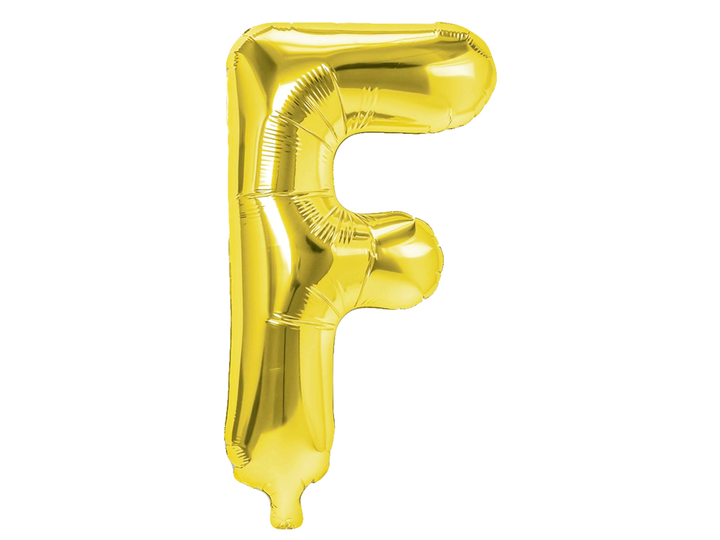 Bokstavsballong, Guld, 40cm