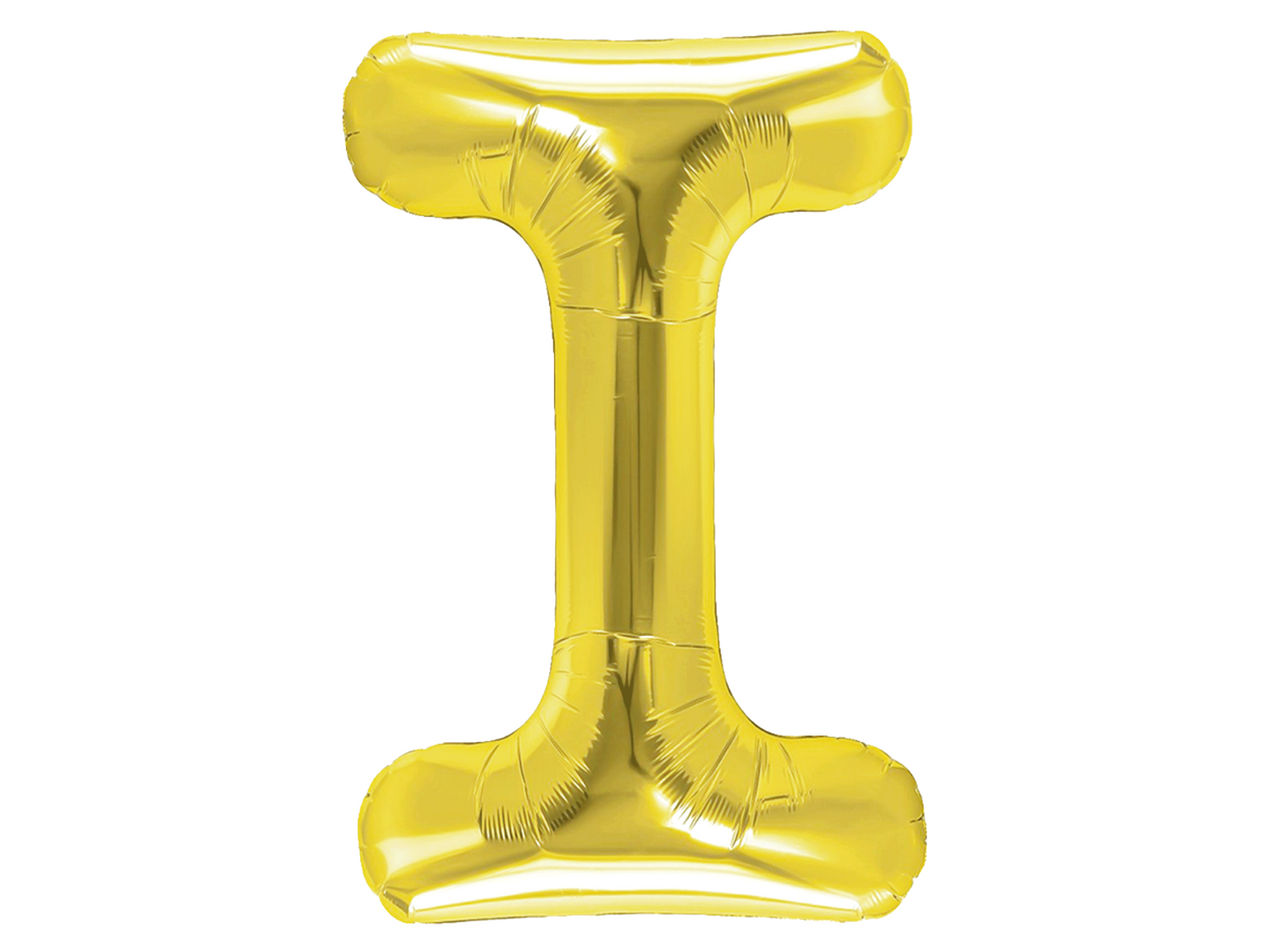 Bokstavsballong, Guld, 40cm