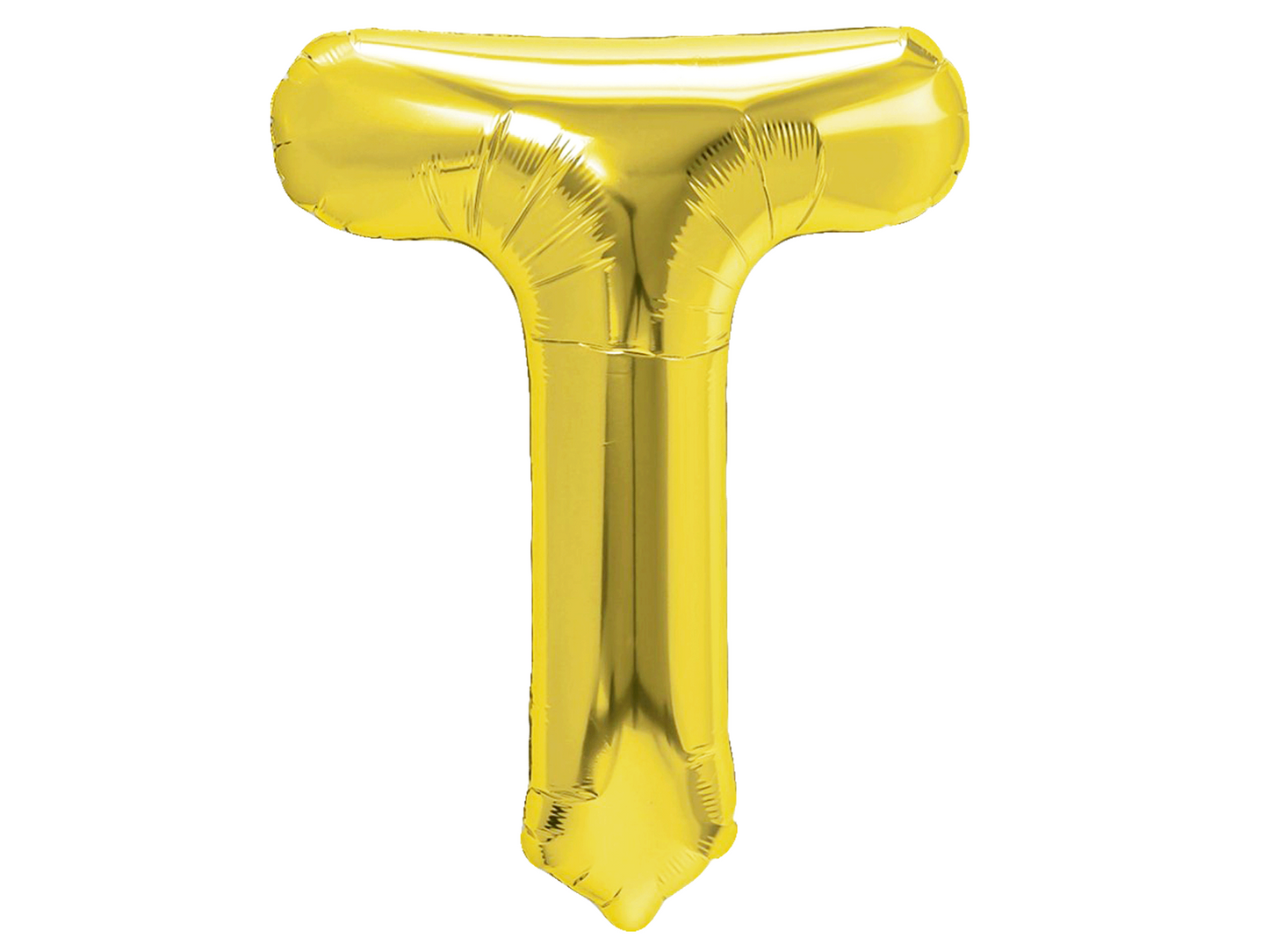 Bokstavsballong, Guld, 40cm