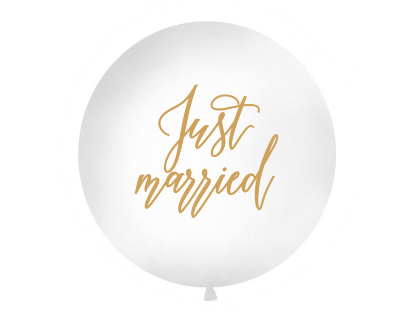 Jätteballong, Just Married, 1m