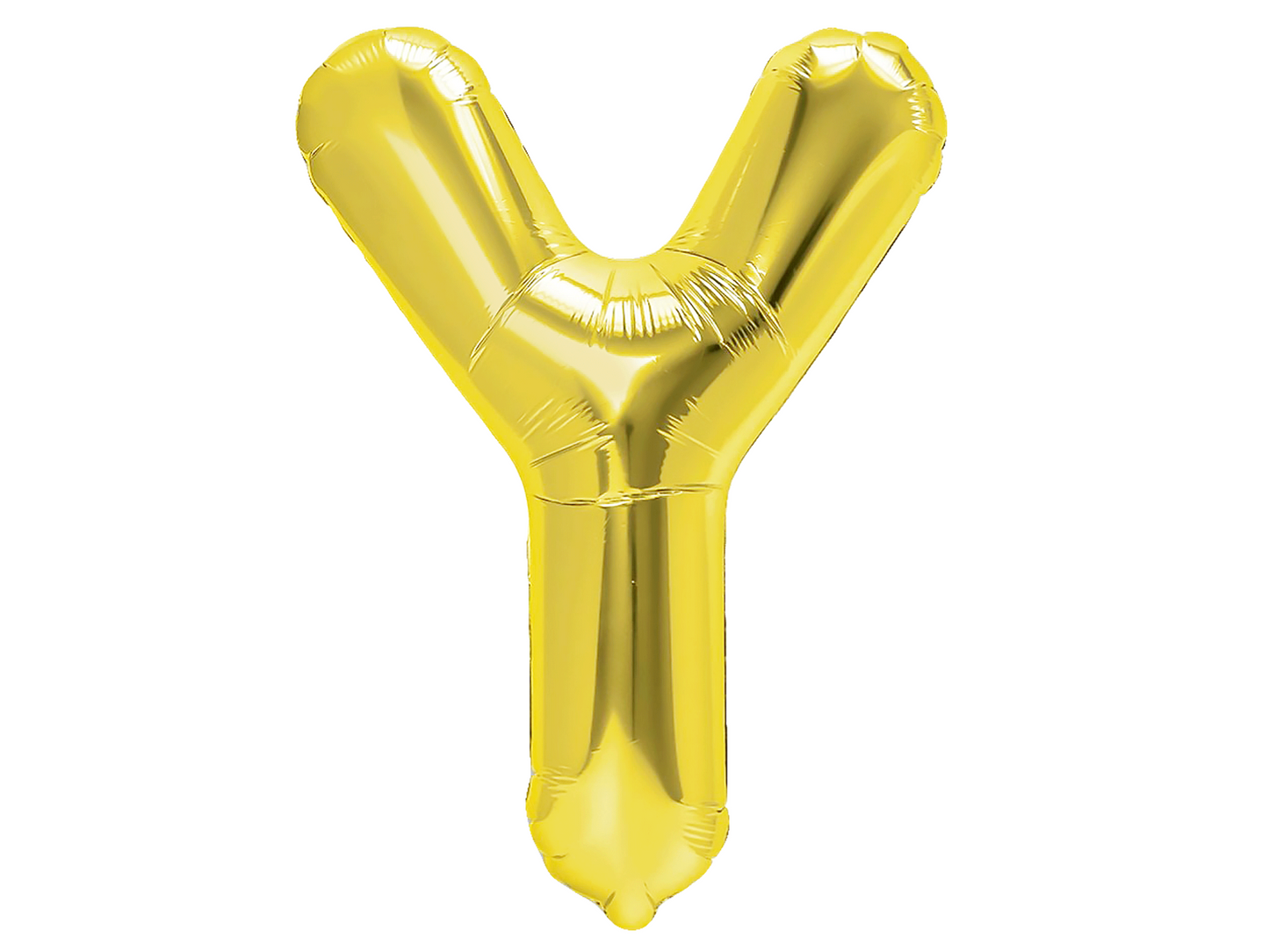 Bokstavsballong, Guld, 40cm