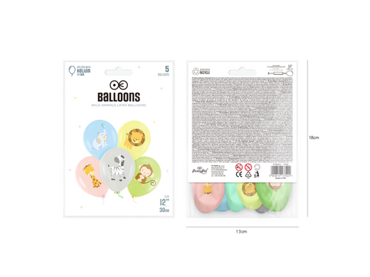 Ballonger, Zoo, 5-pack
