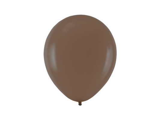 Ballonger, Pastell Choklad, 10-pack