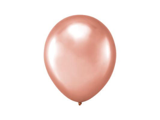 Ballonger, Chrome Roséguld, 10-pack