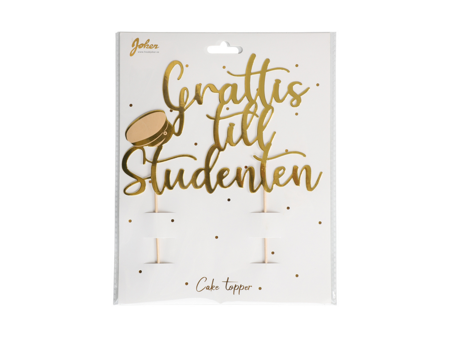 Cake Topper, Grattis till studenten