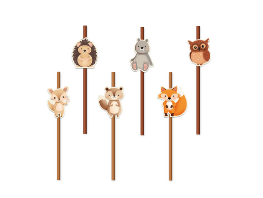 Sugrör, Forest Friends, 6-pack