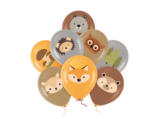 Ballonger, Forest Friends, 8-pack