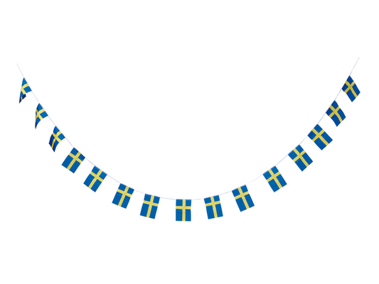 Girlang, Sverigeflagga, 6m