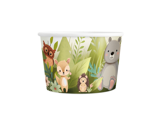 Bägare, Forest Friends, 6-pack