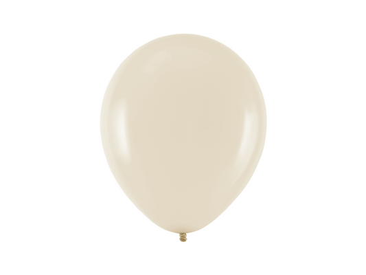Ballonger, Pastell Latte, 10-pack