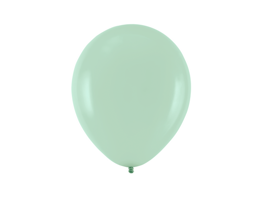 Ballonger, Pastell Mint, 10-pack