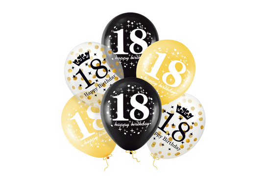 Ballonger, Konfetti 18, 12-pack
