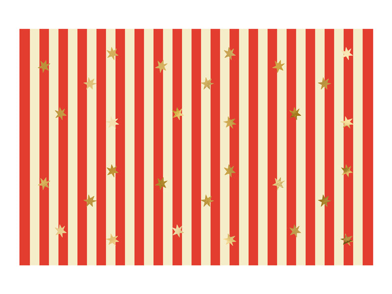 Pappersduk, Ränder, 180x120cm